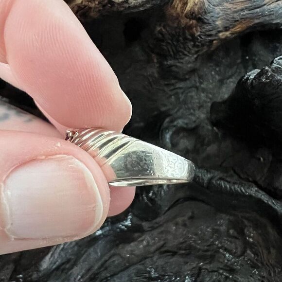 Vintage Clyde Duneier 1.87 ct Oval Amethyst Ring Size 6.5 CID 14K 925 - Picture 12 of 15